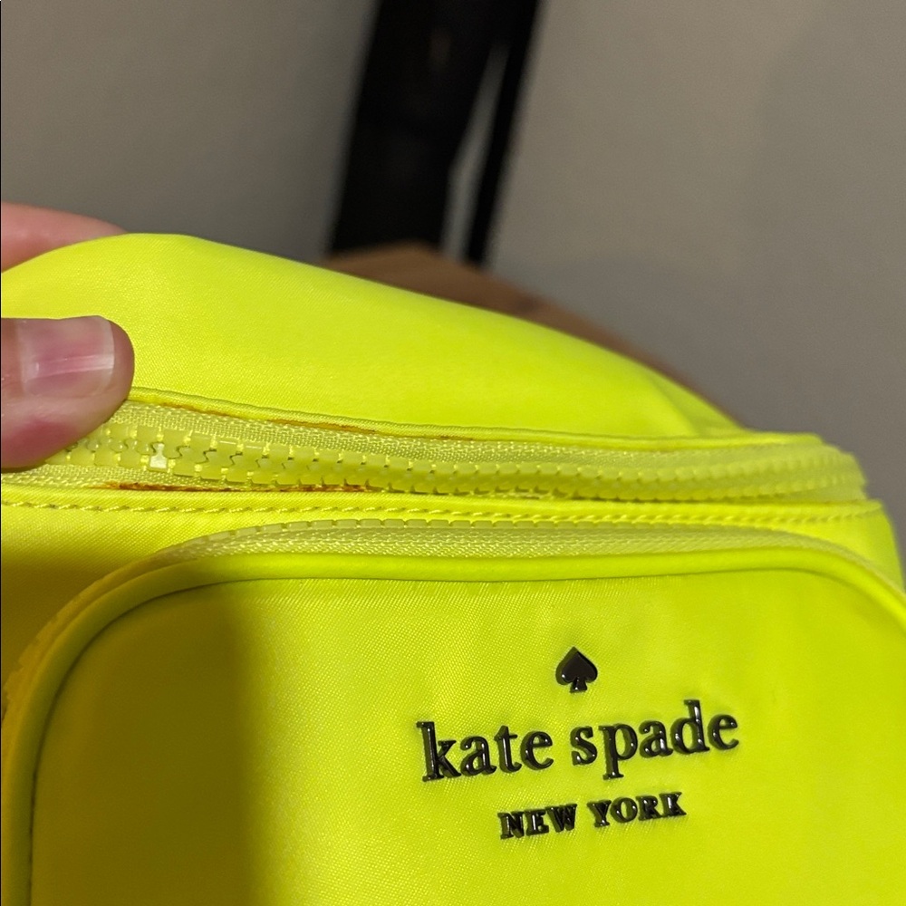 Kate Spade Neon Yellow Nylon Belt Bag Fanny Pack - Picture 9 of 9